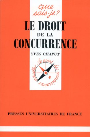 Le Droit de la concurrence