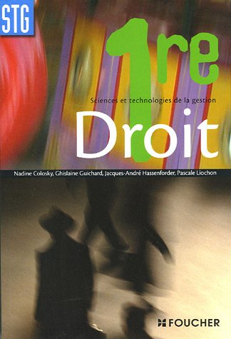 Droit 1re STG