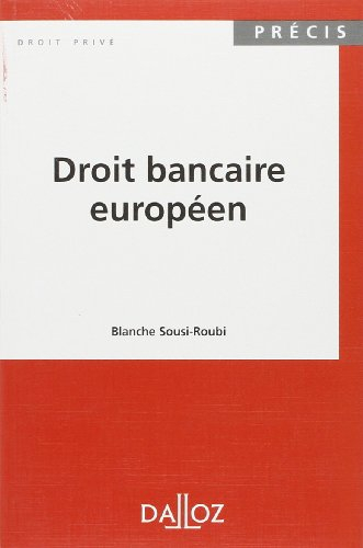 Droit bancaire européen