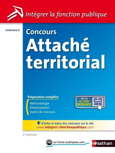 Concours attaché territorial : catégorie A