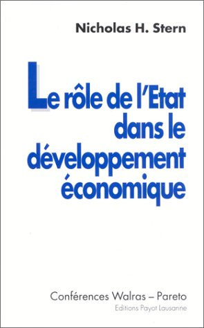 Le Rôle de l'Etat dans le développement économique