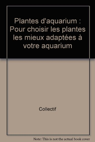 Plantes d'aquarium