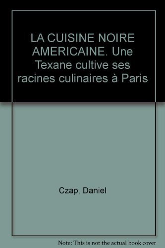 La cuisine noire américaine