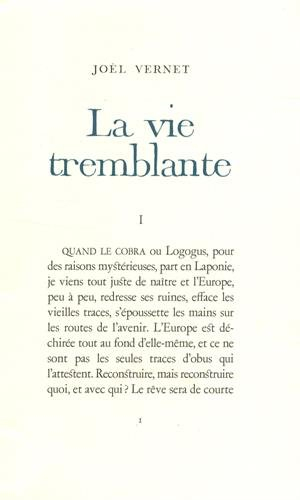 La vie tremblante