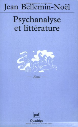 Psychanalyse et littérature