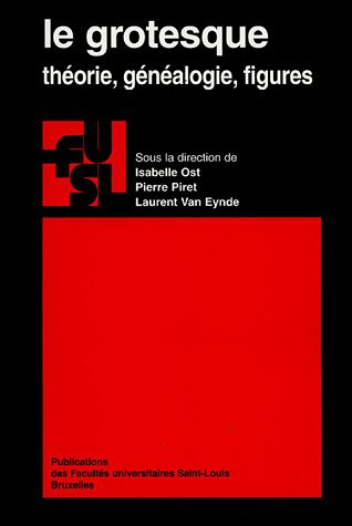 Le grotesque : théorie, généalogie, figures