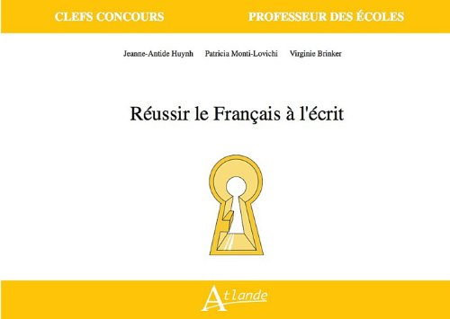 Réussir le français à l'écrit