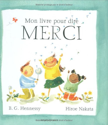 Mon livre pour dire merci