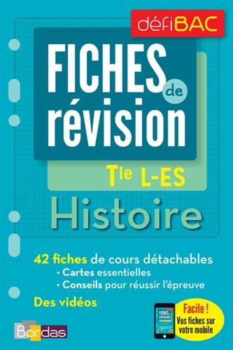 Histoire, terminale L, ES : fiches de révision