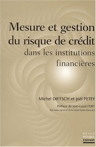 Mesure et gestion du risque de crédit dans les institutions financières