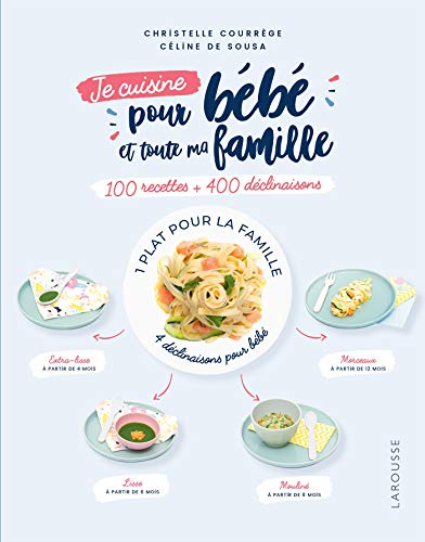 Je cuisine pour bébé et toute ma famille : 100 recettes + 400 déclinaisons : 1 plat pour la famille,