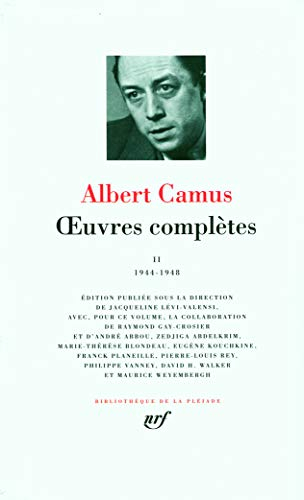 Oeuvres complètes. Vol. 2. 1944-1948