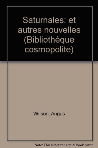 Saturnales : et autres nouvelles