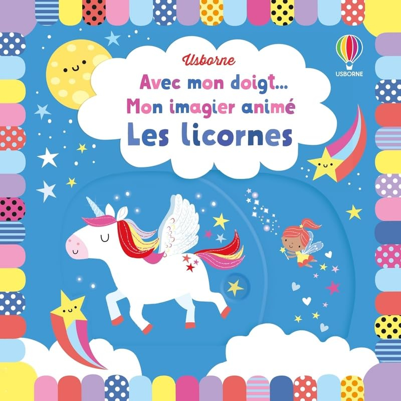 Les licornes : mon imagier animé