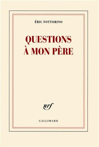 Questions à mon père