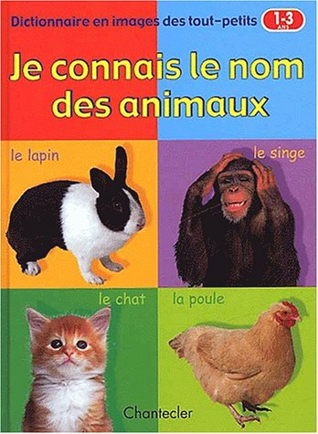 je connais le nom des animaux
