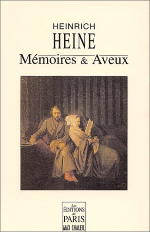 Mémoires. Les aveux d'un poète