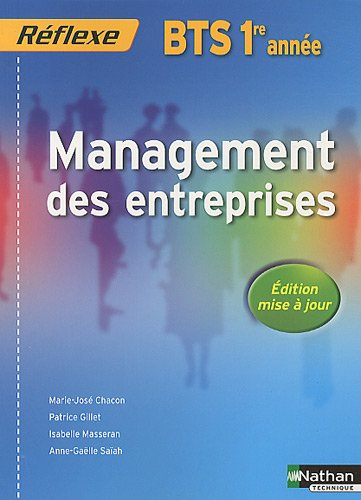 Management des entreprises, BTS 1re année