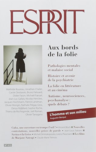 Esprit, n° 413. Aux bords de la folie