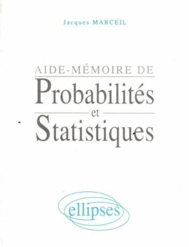 Aide-mémoire de probabilités et statistiques