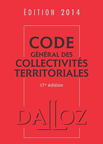 Code général des collectivités territoriales : 2014