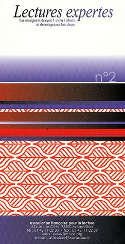 Lectures expertes n° 2 cycle 1