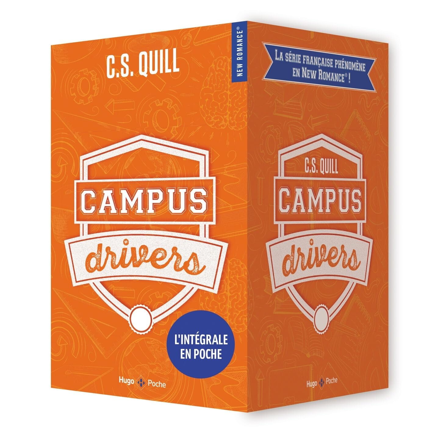 Coffret Campus drivers : tomes 1 à 5 : l'intégrale