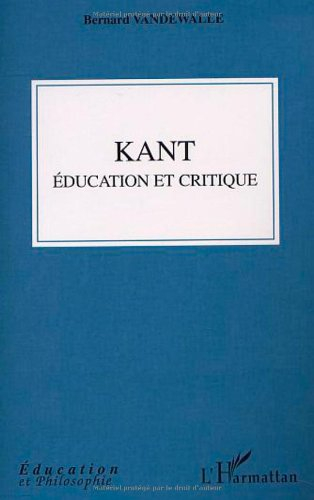 Kant : éducation et critique