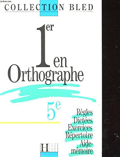 1er en orthographe, 5e