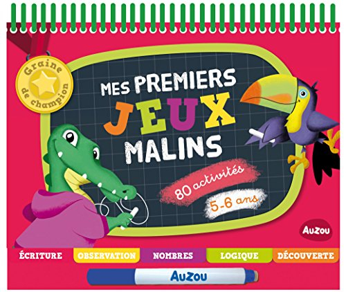 Mes premiers jeux malins, 5-6 ans : 80 activités