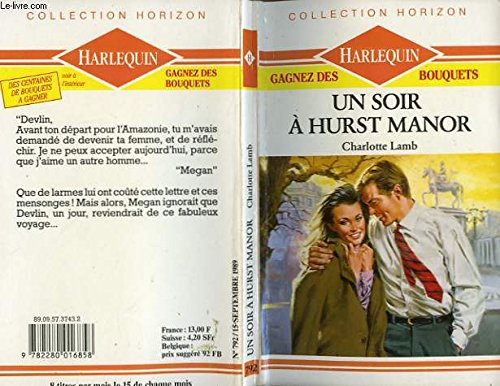 un soir à hurst manor (collection horizon)
