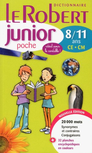 Le Robert junior poche : dictionnaire 8-11 ans, CE-CM