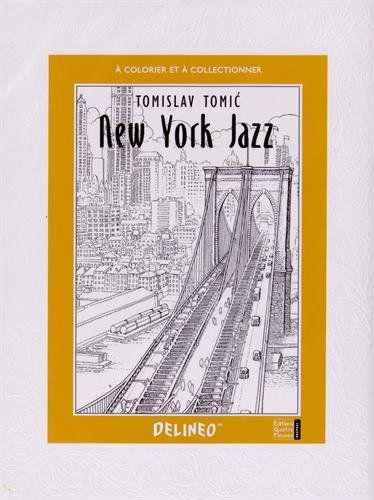 New York jazz : à colorier et à collectionner