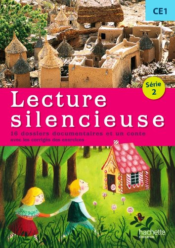 Lecture silencieuse CE1 série 2 : 16 dossiers documentaires et un conte : avec les corrigés des exer