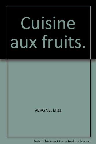 cuisine aux fruits