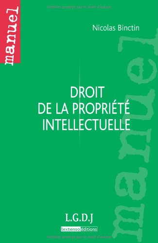 Droit de la propriété intellectuelle