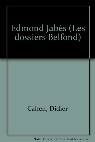 Edmond Jabès