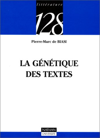 La génétique des textes