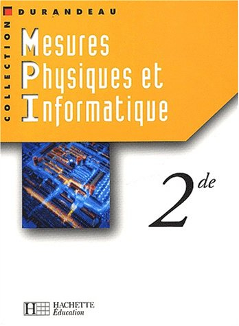 Mesures physiques et informatique 2de