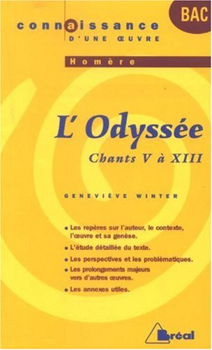 L'odyssée, Homère : chants V à XIII