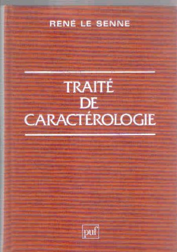 traité de caractérologie