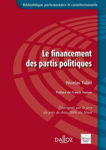 Le financement des partis politiques