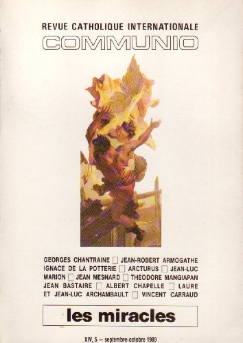 Communio, n° 14-5. Les Miracles