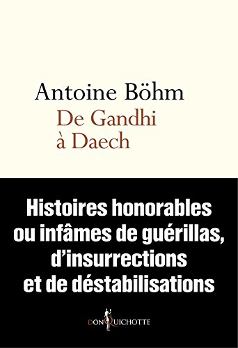 De Gandhi à Daech : histoires honorables ou infâmes de guérillas, d'insurrections et de déstabilisat