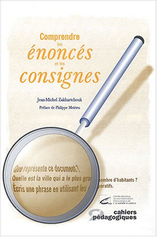 comprendre les énoncés et consignes