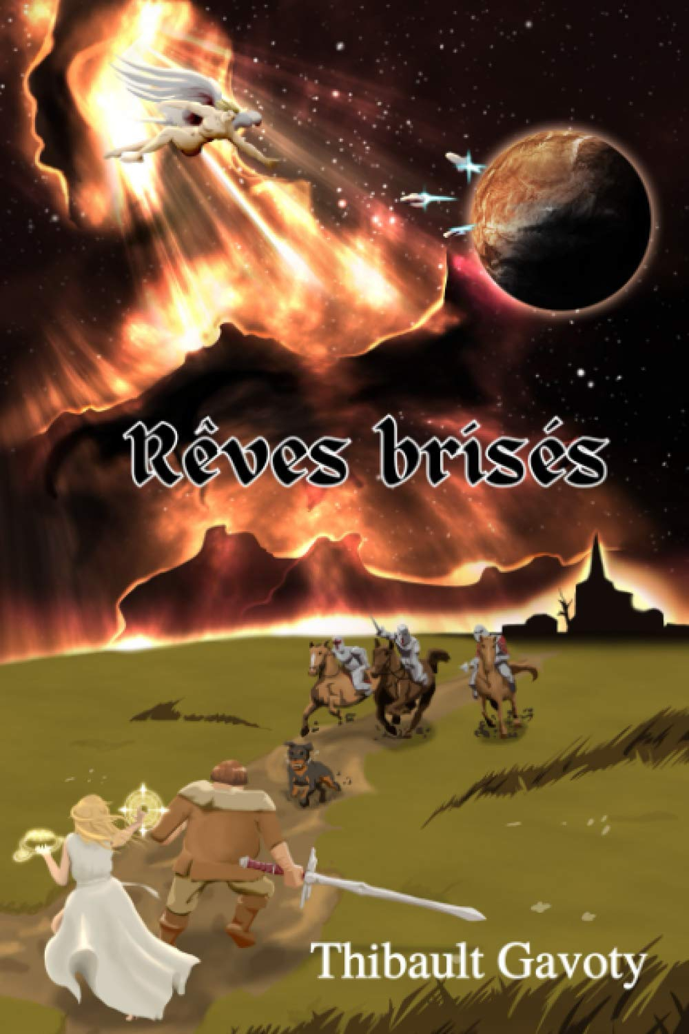 Rêves brisés: Un recueil de nouvelles médiéval, fantastique, de science-fiction et de romance contem
