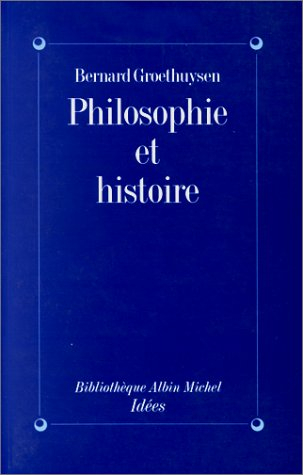 Philosophie et histoire