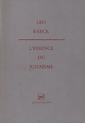 L'Essence du judaïsme