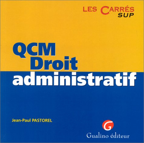 QCM droit administratif