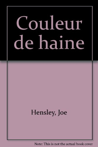 couleur de haine